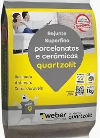 [4506] REJUNTE QUATZOLIT POR. VDE FLORESTA PORCELANATO	